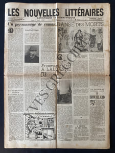 LES NOUVELLES LITTERAIRES-N°1040-7 AOUT 1947