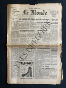 LE MONDE-N°9833-SAMEDI 4 SEPTEMBRE 1976-SECHERESSE