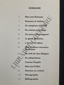 SIMENON AU CINEMA