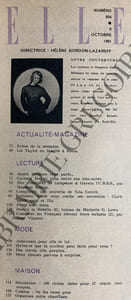 ELLE-N°824-6 OCTOBRE 1961