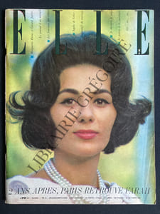 ELLE-N°825-13 OCTOBRE 1961-FARAH DIBA