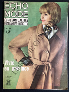 ECHO DE LA MODE-N°45-8 NOVEMBRE 1964