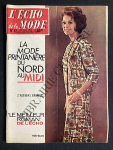 L'ECHO DE LA MODE-N°12-25 MARS 1962