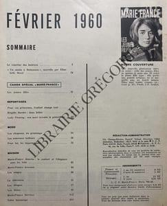 MARIE FRANCE-N°48-FEVRIER 1960