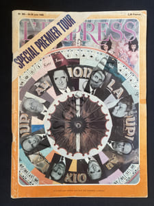 L'EXPRESS-N°885-DU 24 AU 30 JUIN 1968-SPECIAL PREMIER TOUR