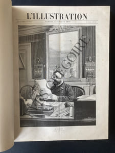 L'ILLUSTRATION-TOME XCVI-JUILLET-AOUT-SEPTEMBRE-OCTOBRE-NOVEMBRE-DECEMBRE 1890