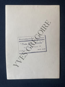 FRANCOIS DE LA ROCQUE-PHOTOGRAPHIE SIGNEE