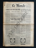 LE MONDE-N°4459-MARDI 26 MAI 1959-JACQUES VILLON. 