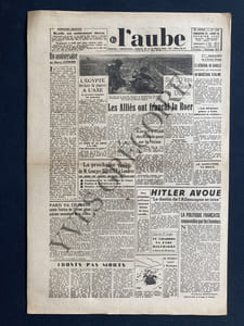L'AUBE-N°2546-DIMANCHE 25 ET LUNDI 26 FEVRIER 1945