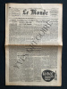 LE MONDE-N°5707-VENDREDI 24 MAI 1963-GEORGES BRAQUE. 