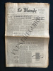 LE MONDE-N°7381-DIMANCHE 6 ET LUNDI 7 OCTOBRE 1968. 