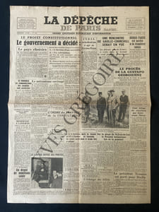 LA DEPECHE DE PARIS-N°115-MARDI 10 JUILLET 1945