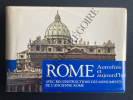 ROME AUTREFOIS ET AUJOURD'HUI GUIDE AVEC RECONSTRUCTIONS DES PRINCIPAUX MONUMENTS DE L'ANCIENNE ROME. R.A.STACCIOLI