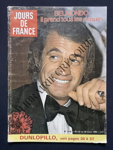 JOURS DE FRANCE-N°1316-DU 22 AU 28 MARS 1980-JEAN-PAUL BELMONDO