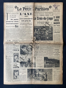 LE PETIT PARISIEN-N°22811-LUNDI 14 AOUT 1939