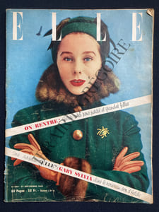 ELLE-N°356-22 SEPTEMBRE 1952-SCHIAPARELLI