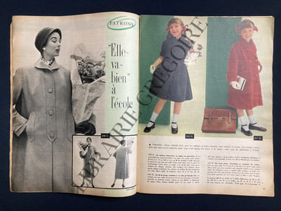 ELLE-N°356-22 SEPTEMBRE 1952-SCHIAPARELLI