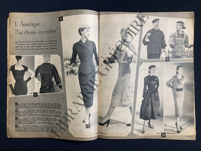ELLE-N°356-22 SEPTEMBRE 1952-SCHIAPARELLI