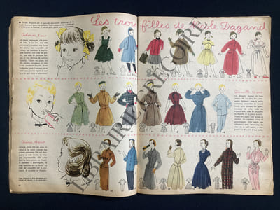 ELLE-N°356-22 SEPTEMBRE 1952-SCHIAPARELLI