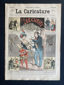 LA CARICATURE-N°407-15 OCTOBRE 1887