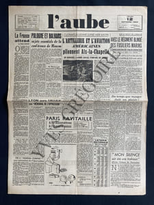 L'AUBE-N°2428-JEUDI 12 OCTOBRE 1944