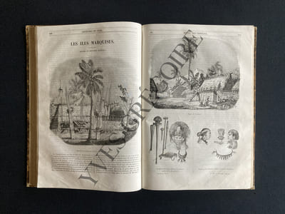MUSEE DES FAMILLES-LECTURES DU SOIR-1842-43-RELIURE