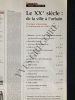 URBANISME-N°309-NOVEMBRE-DECEMBRE 1999-LE XXe SIECLE: DE LA VILLE A L'URBAIN CHRONIQUE URBANISTIQUE ET ARCHITECTURALE DE 1900 A 1999. ...