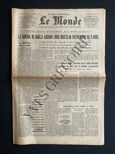 LE MONDE-N°5341-MERCREDI 21 MARS 1962