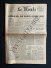 LE MONDE-N°5341-MERCREDI 21 MARS 1962. 