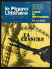 LE FIGARO LITTERAIRE-N°1241-DU 2 AU 8 MARS 1970-LA CENSURE. 
