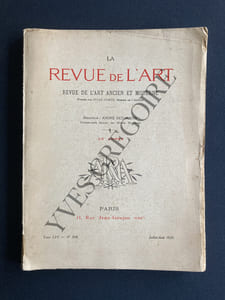 LA REVUE DE L'ART-TOME 56-N°308-JUILLET-AOUT 1929