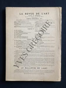 LA REVUE DE L'ART-TOME LVIII-N°319-SEPTEMBRE-OCTOBRE 1930