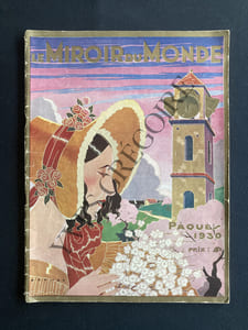 LE MIROIR DU MONDE-12 AVRIL 1930-PAQUES