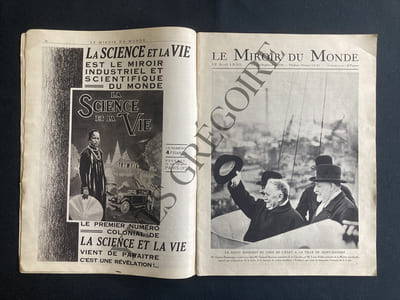 LE MIROIR DU MONDE-12 AVRIL 1930-PAQUES