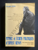 PENSEE ET ECRITS POLITIQUES D'ERNEST RENAN Une vision de la France au XIXe siècle. JOSEPH ONNO