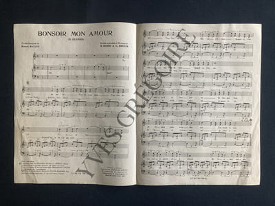 BONSOIR MON AMOUR (IL SILENZIO)
