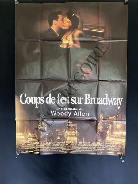 COUPS DE FEU SUR BROADWAY-FILM DE WOODY ALLEN-AFFICHE 120 CM X 160 CM. 