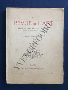 LA REVUE DE L'ART-N°320-NOVEMBRE 1930
