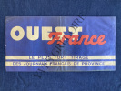 CHAPEAU PUBLICITAIRE OUEST FRANCE. 