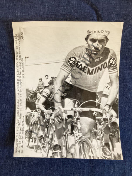 EDDY MERCKX-PHOTOGRAPHIE-MILAN-SAN REMO 1970. 