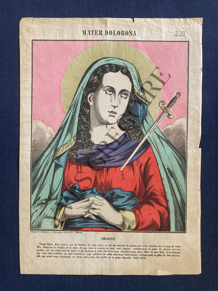 MATER DOLOROSA-IMAGERIE D'EPINAL-PELLERIN-N&deg;239. 