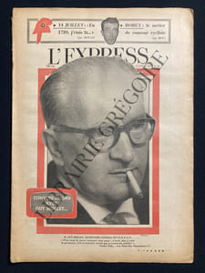 L'EXPRESS-N°422-16 JUILLET 1959-GUY MOLLET