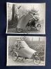 2 PHOTOGRAPHIES-THE ALL WEATHER BIKE. PHILIP MOLLOY