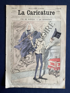 LA CARICATURE-N°378-26 MARS 1887-GODEFROY