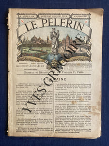 LE PELERIN-N°1136-9 OCTOBRE 1898