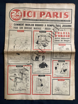 ICI PARIS-N°642-DU 17 AU 23 OCTOBRE 1957. undefined