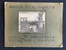 CATALOGUE MAISON POOL-HAARLEM-PARIS-AMSTERDAM-ROTTERDAM-HAARLEM. 