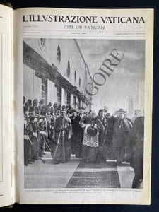 L'ILLUSTRAZIONE VATICANA-ANNEE 1937