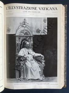 L'ILLUSTRAZIONE VATICANA-ANNEE 1937