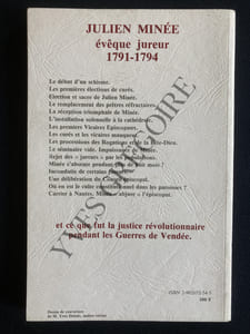 A NANTES LE MINISTERE D'UN EVEQUE JUREUR JULIEN MINEE 1791-1794-